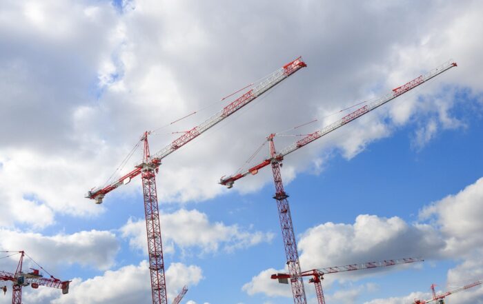 Image by Gaspard Delaruelle from Pixabay - cranes-5105427_1280